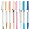 Gel Pen Metal Diamond Gift Office Signe publicitaire Rhingestone Fashion Crystal Stationery Kawaii School Supplies