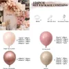 158pcs Balloons de fête en latex Kit d'arc Garland pour bébé douche nuptiale décorations de fête d'anniversaire 240410