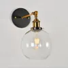 Wall Lamp Loft Vintage Industrial Edison Lamps Clear Glass Warehouse Light Fixtures E27 110V/220V Bedside Lightings MJ1022