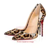 Designerin Frau Red Bottoms Heels Kleiderschuhe