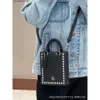 Factory de alta qualidade 75% Desconto atacado 2024 New Womens Bag Mini Tote Old Flor Handheld Summer Pattern Straddle diagonal