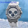 AP Pilot Wrist Watch Royal Oak Offshore-Serie Edelstahl Diamond-inset Automatische mechanische Frauenwache 26231st.zz.d010ca.01 Boxzertifikat