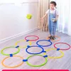 Giocheo per bambini Outdoor Hopscotch Ring che salta per bambini Sports Outdoor Play Outside Toys Garden Backyard Backyard Indoor Carnival Game 240418