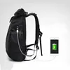 Rucksack Mode Luxus Trend High School Schüler USB Port 15 17 Computer Dudelsack Travel Rucksack Kausalumbetaschen Männer Pack