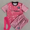 2024Bristol City Soccer Jerseys Men Kids Kits Scott Paterson Wells Semenyo Martin 23 24 Home Red GK Football Shirts Mawson Kalas Massengo Away Black Uniforms