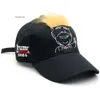 Con capitales de béisbol de cabello EE. UU. 2024 Trump Hats 0418