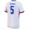 Euro Cup für Erwachsene Kinder Französisch 19 Benzema Fußballtrikot 2024 Nationalmannschaft 11 Coman 1 Lloris 21 Lucas 6 Camavinga 11 Dembele 13 Konate 7 Griezmann Fußball -Hemd Kits