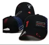 2024 새로운 F1 레이싱 카 야구 모자 여름 야외 일요일 모자 같은 스타일 사용자 정의