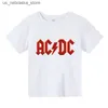 T-shirts T-shirts de haute qualité T-shirt T-shirt T-shirt AC DC à manches courtes à manches rondes à manches courtes à manches courtes à manches courtes