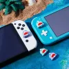 Fall thumb grepplock för Nintendo Switch Joycon, Skull Silicone Joystick Cap täcker tillbehör för Nintendo Switch/OLED/Lite JoyCon