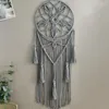 Tapisseries Dream Catcher Tapestry boho macrame coton tissé art fait à la main avec ornement artisanal pour le salon de la chambre durable