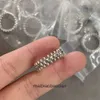 Anelli di gioielleria di design di fascia alta per donne Carter V Gold Placcato a testa proiettile Ring CNC Fashion Hot Original 1: 1 con logo e scatola reali