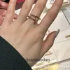 High End Designer jewelry rings for womens Carter Ring Adjustable Ring Inlaid Ring Minimalist Small and Luxury Ring Original 1:1 With Real Logo