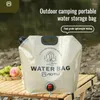 Water Bottles Portable Folding Storage Bag (Outdoor Camping Large Capacity FoodGrade Soft Car Bag)