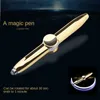 Juegos novedosos Fildget Spinner Fingertip Gyro Multifuncional Pen de luz edc Spiral Metal Creative Fun Gift Finger Spinner Pen Q240418