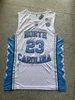 North Carolina College Basketball Jerseys NCAA Basketball 23 Michael College Jersey Laney Bucs High School tous cousus 15 Carter Michael 2 Anthony Size S-XXL