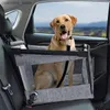 Portador de cães dobrável Far assento de carro com almofada à prova d'água DO Hammock Ajusta Backseat Backse Safety Belt Pet Transport para pequenos médios DOS CAT L49
