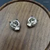 Boucles d'oreilles Stud Jicai Korean Leopard Design Bijoux Fashion Bijoux Exquis Copper incrusté Zircon Animal Luxury Women Prom Prom Prom