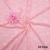 Blankets 3sets/lot 150 80cm Soft Stretch Lace Wrap With Headband Born Baby Pography Props Multifunctional Infant Receiving Blanket