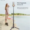 Selfie monopods 150 cm/81 cm trådlös selfie stick stativ telefonhållare stativ mobil utbyggbar bärbar aluminiumlegering smartphone hållare y240418