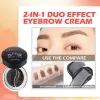 Potenziatori twocolor twocolor longlasting super impermeabile crema sopra sudore tintato con sopracciglia gel marrone marrone trucco pigmentato alto donna cosmetica