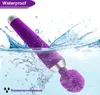 Zwendige vrouwen speelgoedmassage vibrerende stick vrouwelijke plek magie toverstroom vibrator massager volwassene5757080