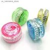 Yoyo 1pcs zufällige Farbe Neue LED -Flash Yoyo Clutch Mechanical Classic Yoyo Toys Creative Fashion Childrens Toys Q240418