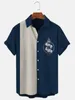 Herren lässige Hemden Hawaiian Shirt Herren Sommer 3d Kokosnussbaum gedruckter Urlaub Kurzarm Tops T -Shirt übergroße Bluse Kleid