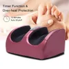 Massageador de pés elétricos Músculos profundos Terapia de aquecimento de massagem shiatsu amastramento Roller Relaxamento Máquina de alívio do corpo do corpo 240415