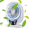 Topk-Ventilador de Escritio USB ، miniventilador de mesa silencioso con flujo de aire fuerte ، 3 velocidades ، cabezal giratorio de 360 ​​grado para el hogar ، la oficina