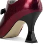 Sukienka buty patentowe skórzane pompki na suwakowe pompki dla kobiet mieszane kolory spiczaste palce szpula pięta bowtie ręcznie robione panie Oxfords