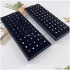 Nose Rings & Studs 60 Pcs Boxed L-Shape Stud Set With Crystal Body Piercing Gun Kit Fake Ring Stainless-Steel Needle Hoop Pack Jewelr Dhyzq