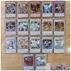 Gry karciane 72pcs yu gi oh japońskie 72 różne angielskie skrzydło smocze nt żołnierz Sky flash dla dzieci prezent 220725 Drop dostawa Prezenty Dhr2k