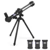 Télescope pour enfants 20x30x40x astronomique réglable avec trépied pour les enfants débutants pour la randonnée de camping en plein air 240408