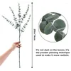 Decorative Flowers Artificial Eucalyptus Simulated Plants 5 Fork 74cm Long Wedding Table Vase Home Ornamental Flower