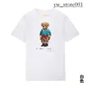 Bear Graphic Printed Designer Herren T -Shirt Luxus Modemarke Kurzarm Bär Hemd Hochwertige Baumwolle Womens T -Shirt Casual Bear Shirt Polo T Shirt 2300