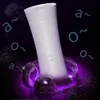 Handfreier männlicher Masturbator Cup Vaginal Oral Sex Dual Channel vibrieren Masturbation Taschenmund Blowjob Sexspielzeug für Männer 240417