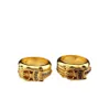 Designer Hearts Ring For Women Men Luxury Classic CH Band Fashion Unisexe Couple Couple Chromees Gold Jewelry Gift Ydwk