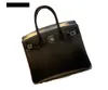 Women Brkns Handtasche Echtes Leder 7A Handsween Box Groß 35 cm Hände -Black Button mit hohem Womensqnjz