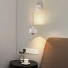 Muurlampen ronin eigentijdse lamp indoor woonkamer slaapkamer bedkamer bedstochtige kunst elcidor halway