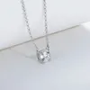 ANUJEWEL D COLOR 1CT 2CT 3CT Diamante 18K colar pendente de ouro para mulheres presentes de aniversário no atacado 240409