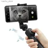 Monopodi selfie MI Zoom Tripode Stick Selfie con pieghevole remoto compatibile con compatibile Bluetooth estendibile per iOS Android 360 Rotabile Y240418