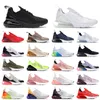 Sports 27C Running Shoes Trainers Sneakers Triple Black White Tiger Barely Rose Platinum Big Size 49 Volt Air Max 270 Airmax 270S Men Women