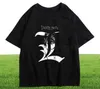 Anime Tshirts Death Note Misamisa Yagami Light Mikami Teru MANGA PRINT Män kvinnor harajuku grunge estetiska kort ärm tshirt g7966807