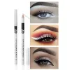 Eyeliner 1pc Novo Eyeliner White Makeup Smooth Fácil de usar olhos iluminadores Olhos de moda à prova d'água Ferramenta de maquiagem de lápis de lápis de lápis