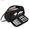 Cosmetic Bags School Students Pencil Pouch Girls Boys Organizer Case Stationery Pen Storage Zipper Holder Men Women Teens Makeup Cosmetic Bag L410