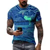 Magliette da uomo maglietta hip-hop Trend Personality T-shirt Street Cool and Handsome Chaves Trogs Summer Comfort Round Neck Abbigliamento