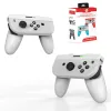 GRIPS 2 en 1 poignées droite gauche pour la poignée de confort modulaire de commutable Nintendo Switch Modular Joypad et bracelet de poignet pour ns oled joycon