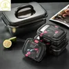 3.85.57.5L Large Capacity Stainless Steel Outdoor Portable Lunch bento Box Family Refrigerator Crisper Food Storage Containers 240416