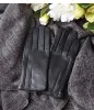 WomanTouch Screen Sheepskin Driver Driving Gloves Female Color Leather Fashion Straight Style Motorcycle Riding Gloves